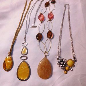 Necklaces Lot of Four Includes Lia Sophia